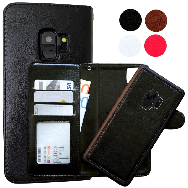 Opgrader med Samsung Galaxy S9 - Læder etui! Brun