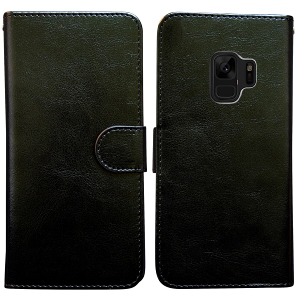 Nahkainen lompakko Samsung Galaxy S9:lle - Leatherlux! Brun