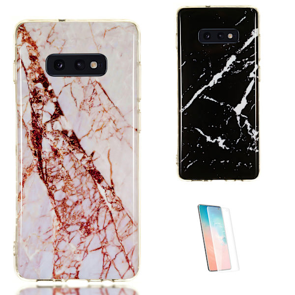 Beskyt din S10e med marmorcover! Vit