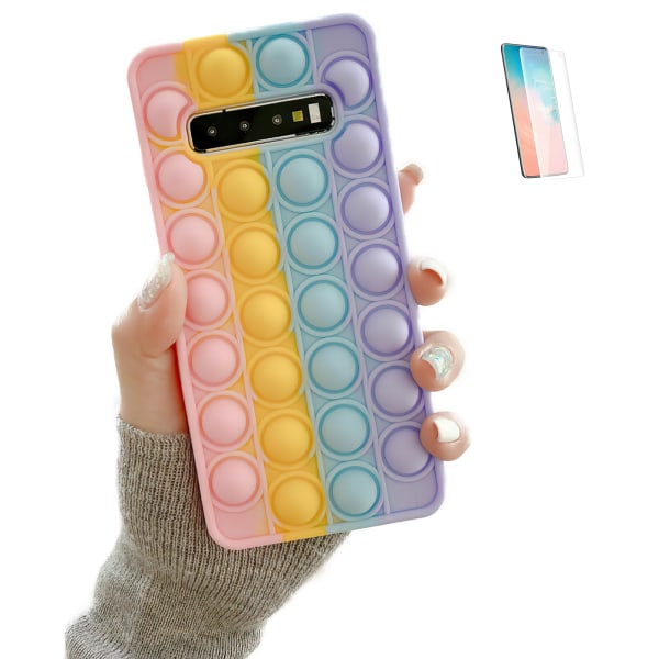 Samsung Galaxy S10 - Case suojaus Pop It Fidget