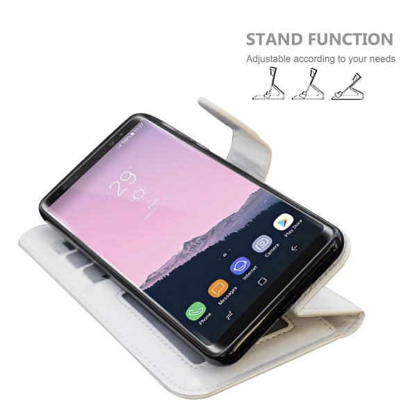 Komfort og beskyttelse Note 9 med læder - Samsung Galaxy Note 9 Vit