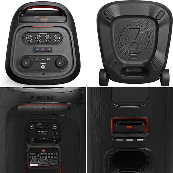 JBL PartyBox Stage 320 - Tehokas Kantospeaker Valojen Loisteessa