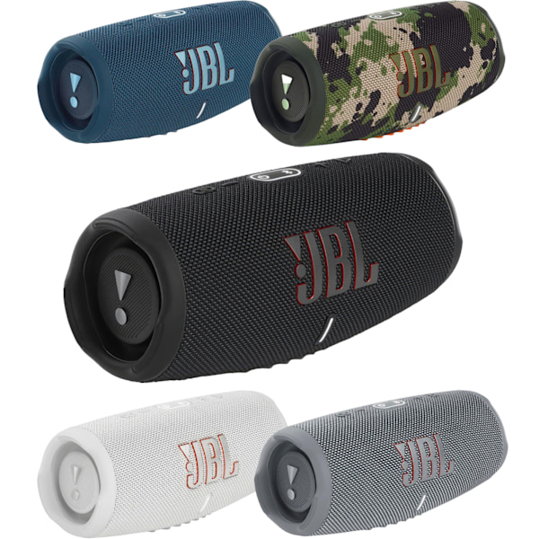 JBL Charge 5 - Bärbar Vattentät Bluetooth-högtalare med Power Svart