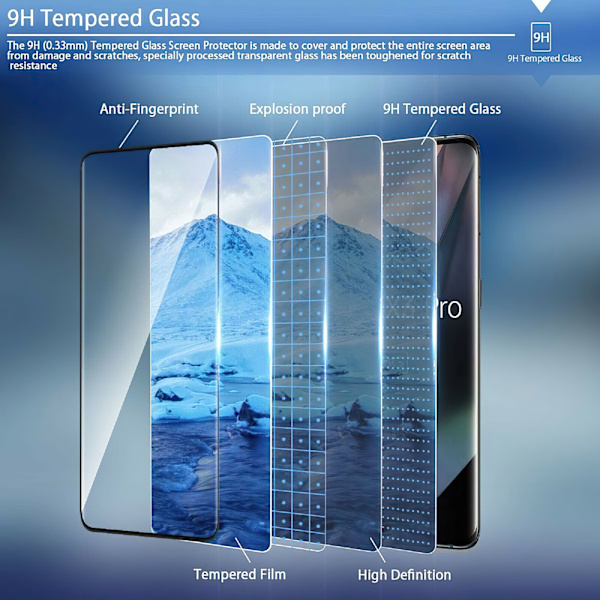 OnePlus Nord N100 - Hærdet glas skærmbeskytter