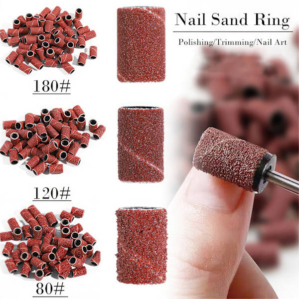 100-pack Nagelpolerings Sandpapper Manikyr & Pedikyr M