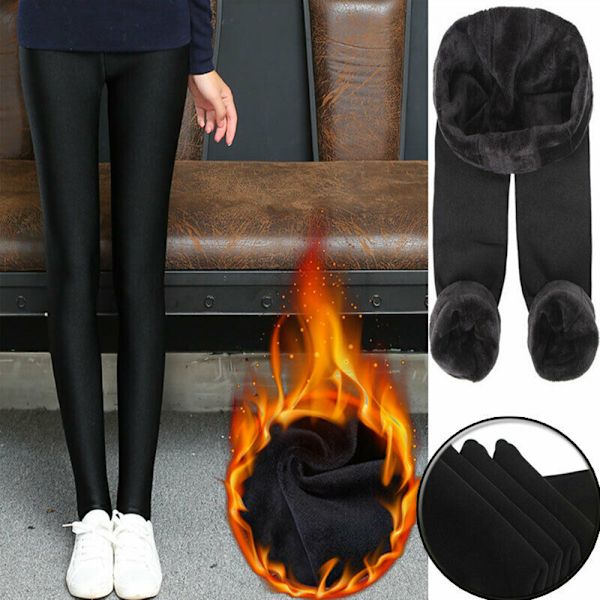 Varme Foret Leggings til Vintertid Beige