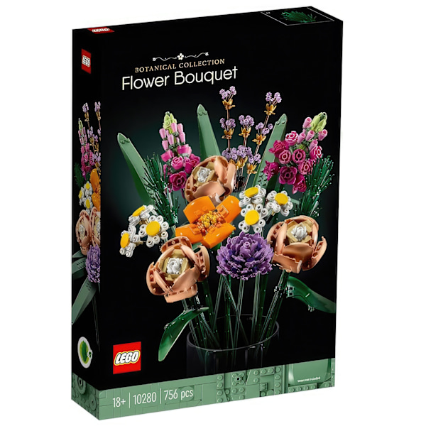 Skab Din Egen 10280 LEGO Blomsterbuket - Byggesæt til Boligindretning og Gaver