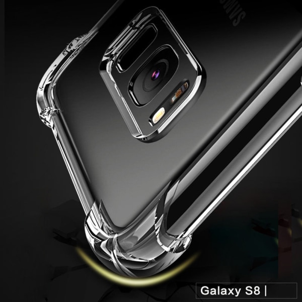 Samsung Galaxy S8 - Kansi / Suoja / Läpinäkyvä