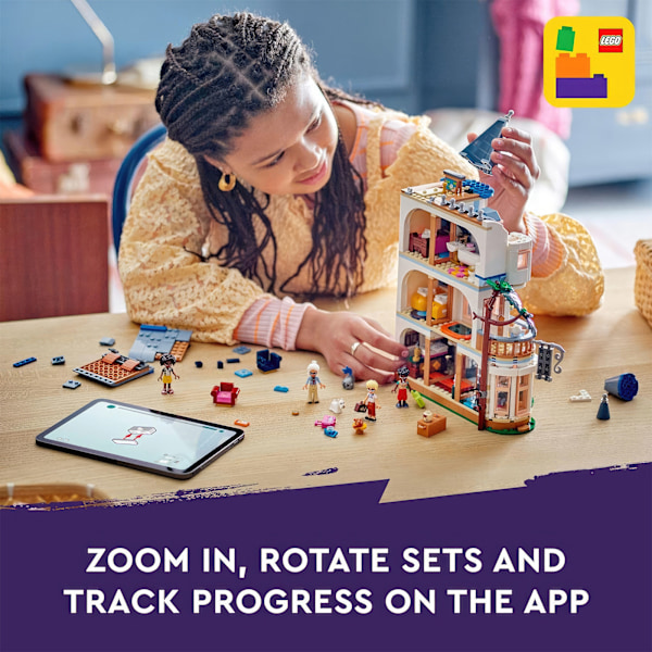 LEGO Friends Slot Hotel - Byg & Udforsk Eventyr for Teens 12+ Md. 4 Mini Dukker