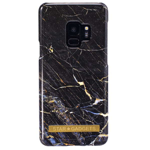 Samsung Galaxy S9 - Cover Protection Marmor Svart