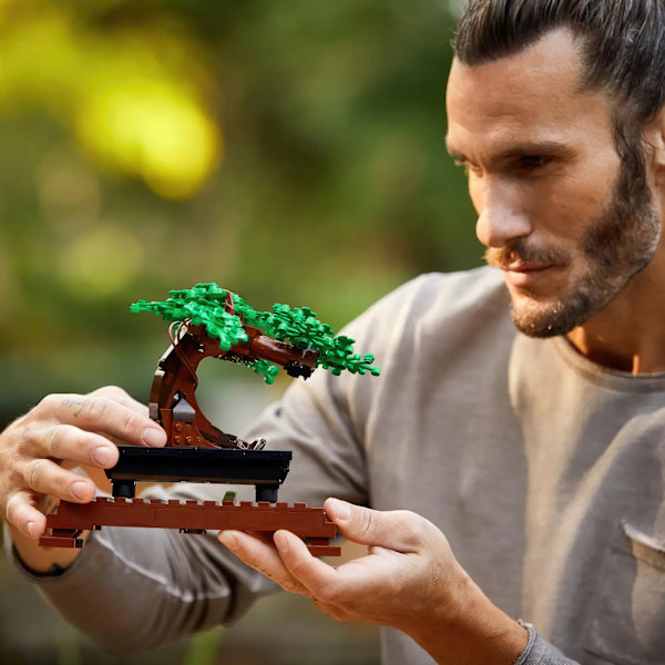Fascinerende LEGO 10281 Bonsai Træ Byggesæt - Kreativ Zen Deko