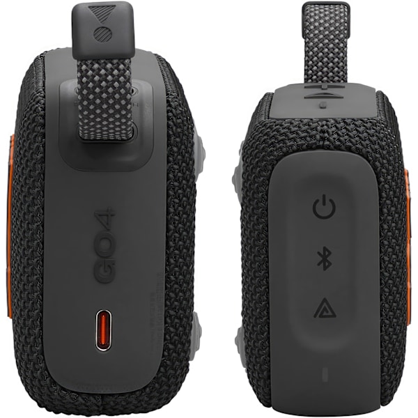 JBL Go 4 - Ultralet Vandrende Bluetooth-højttaler med Pro Lyd o