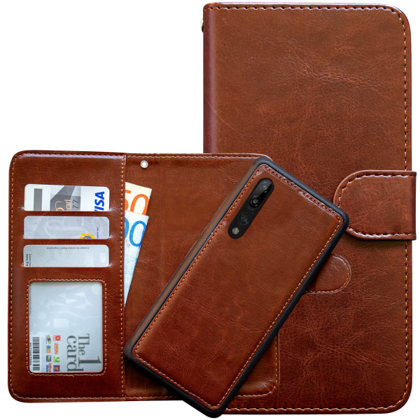 Huawei P20 Pro - PU Læder Pung Etui + Skærmbeskyttelse Rosa