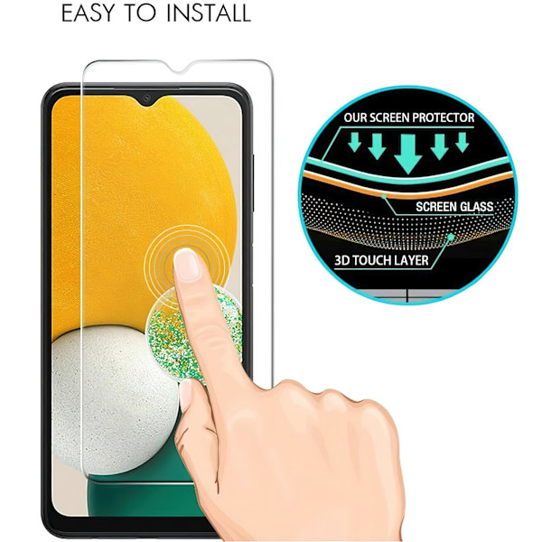Samsung Galaxy A03 - Hærdet glas skærmbeskytter