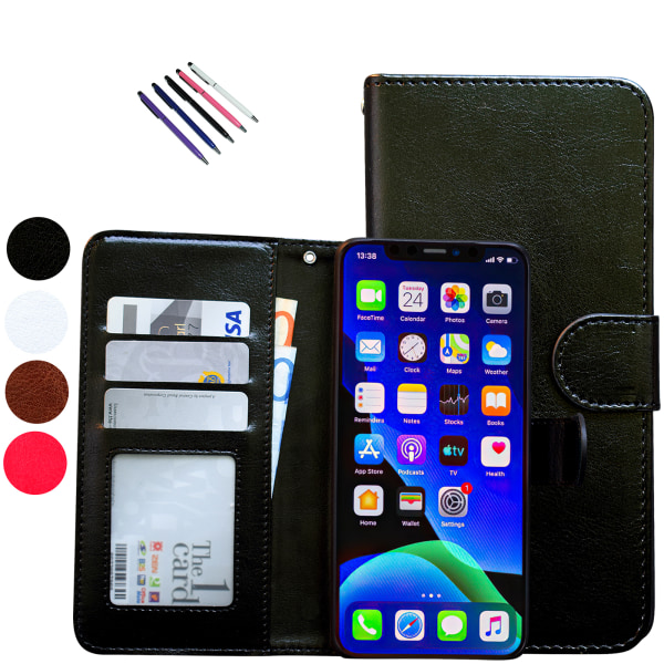 iPhone 11 Pro Max - PU Leather Wallet Case