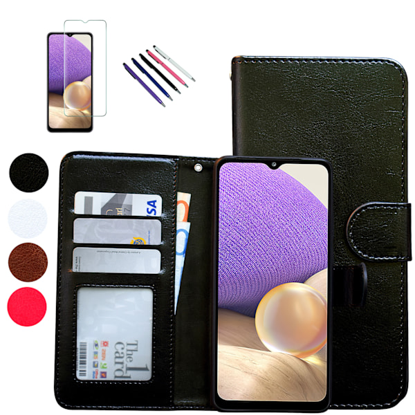 Samsung Galaxy A03 - PU Læder Pung Etui Brun