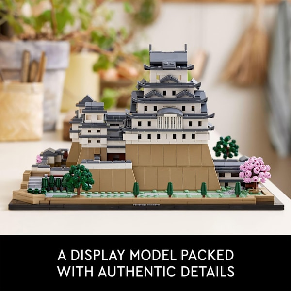 Storslået Himeji Slot LEGO Architecture Japansk Byggesæt til Voksne 21060