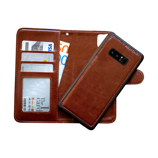 Komfort og stil: Samsung Galaxy Note 8 tegnebog Brun
