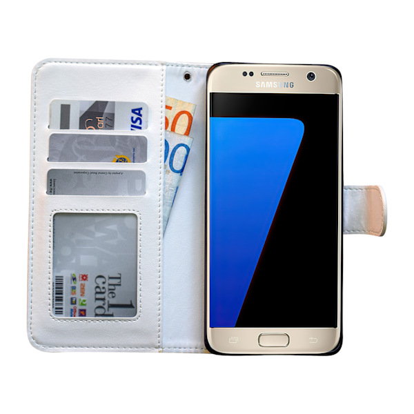 Leatherlux til Samsung Galaxy S7 Edge Svart