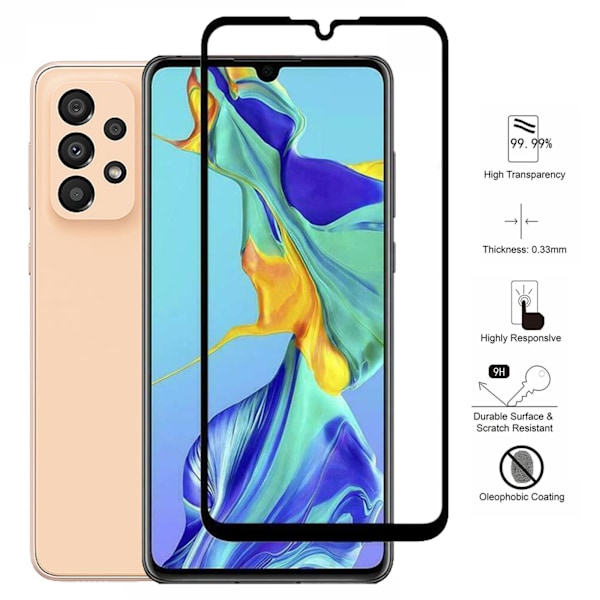 Samsung Galaxy A33 5G - Hærdet glas skærmbeskytter