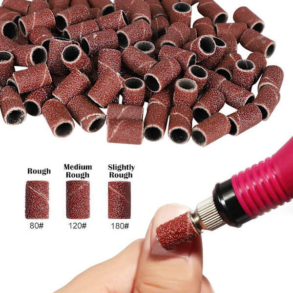 100-pack Nagelpolerings Sandpapper Manikyr & Pedikyr S