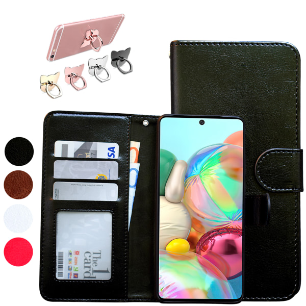 Samsung Galaxy A51 - PU Leather Wallet Case