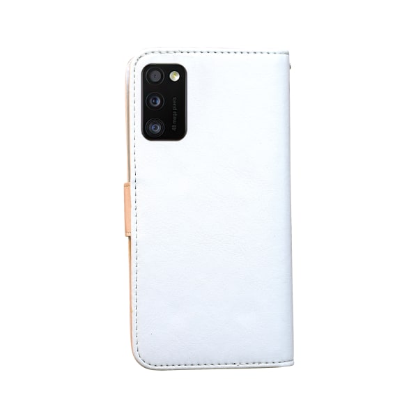 Samsung Galaxy A41 - PU Læder Pung Etui Svart