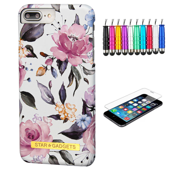 iPhone 7 Plus / 8 Plus - Cover Protection Flowers