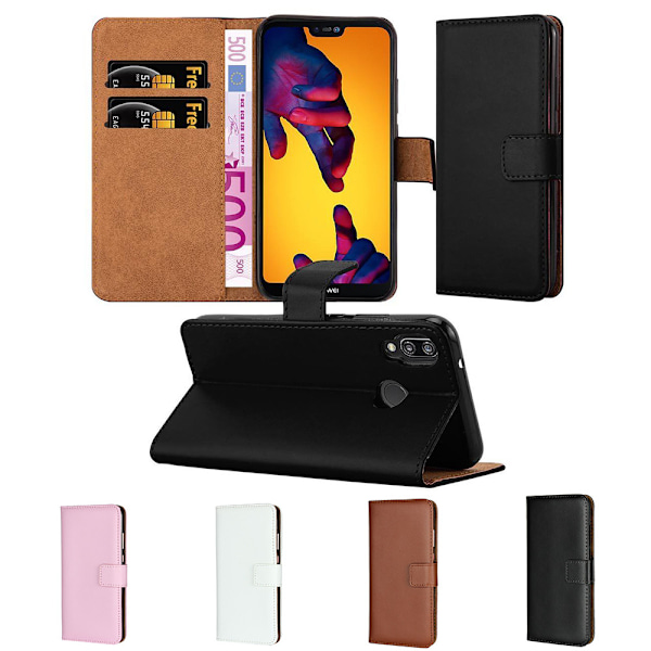 Suojaa Huawei P20 Lite - Nahkakotelot!