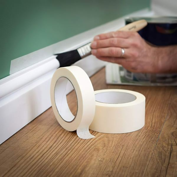 Maskeringstape rulle til nem DIY maling 24mm x 50m