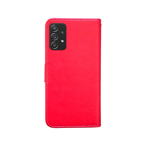 Samsung Galaxy A52/A52 5G - PU-nahkainen case Vit