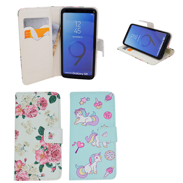 Samsung Galaxy S9 - PU Læder Pung Etui Rosa