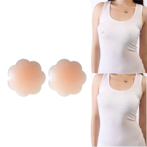 Klæbende silikone brystnipple cover