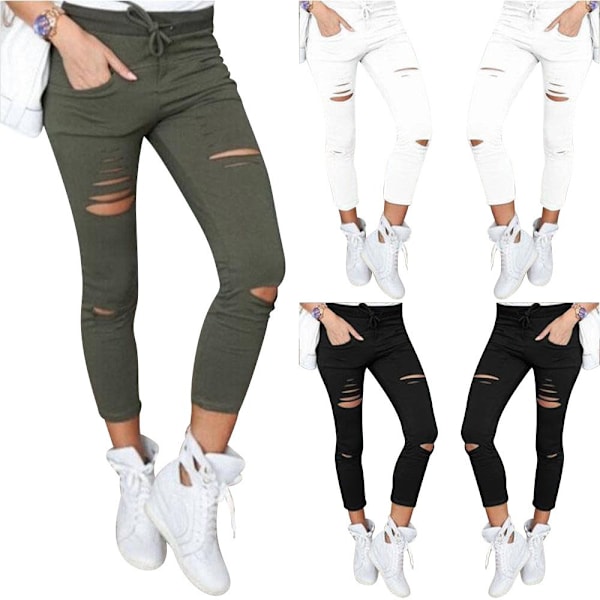 Jeans Leggings Stretch Jeggings S - vit