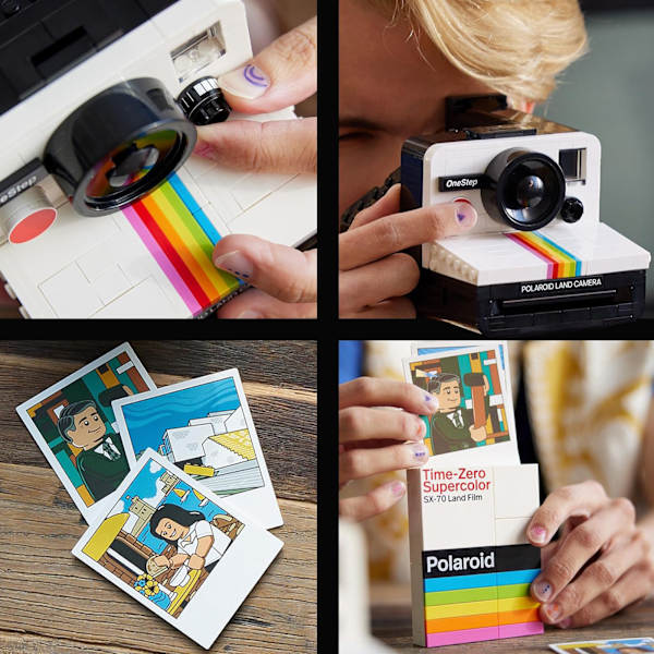 Fånga minnena - LEGO Polaroid kameramodell för vuxna