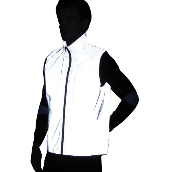 Näyvä ja Kevyt Heijastinliivi - Unisex Urheilu- ja Vapaa-aikav XL