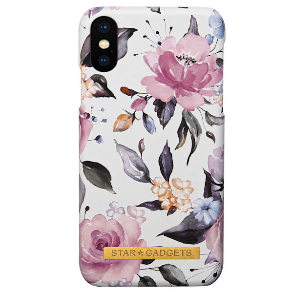 Komfort og beskyttelse iPhone X/Xs med blomster!