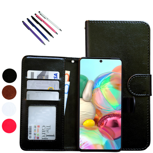 Samsung Galaxy A71 - PU Leather Wallet Case