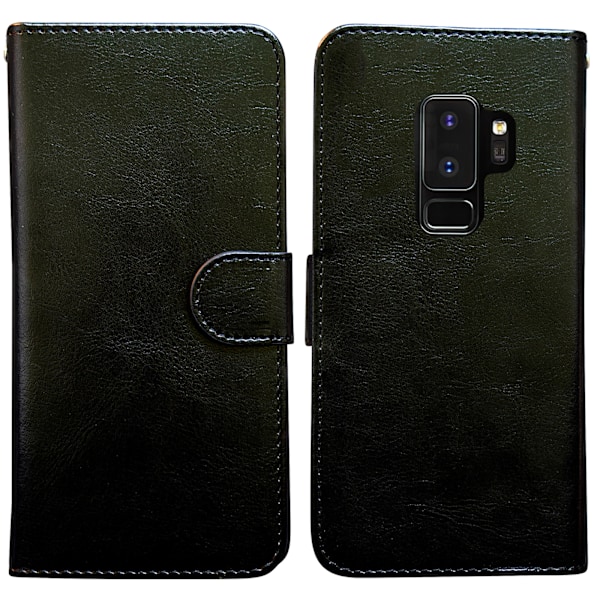 Komfort og beskyttelse: Samsung Galaxy S9 Plus læder etui Brun