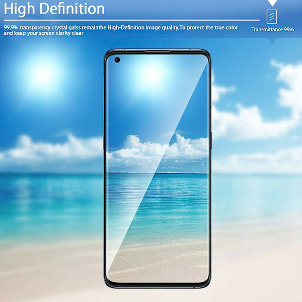 OnePlus Nord N100 - Härdat Glas Skärmskydd