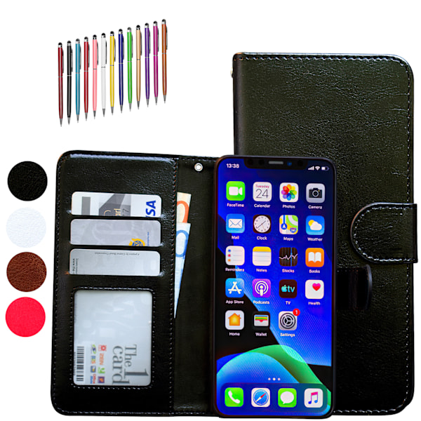 iPhone 12 Pro Max - PU Læder Pung Etui Brun