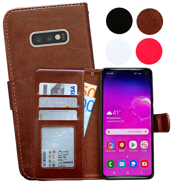 Samsung Galaxy S10e - PU Læderpung Etui