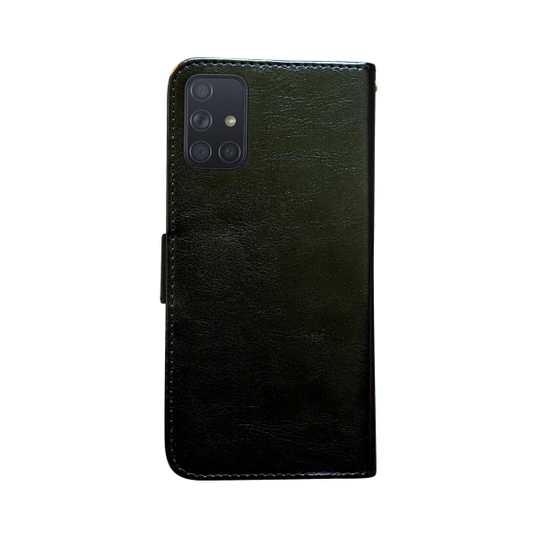 Samsung Galaxy A51 - PU Læderpung Etui Brun