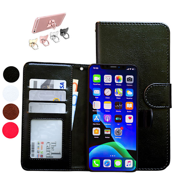 iPhone 12 Pro Max - PU Læder Pung Etui Brun