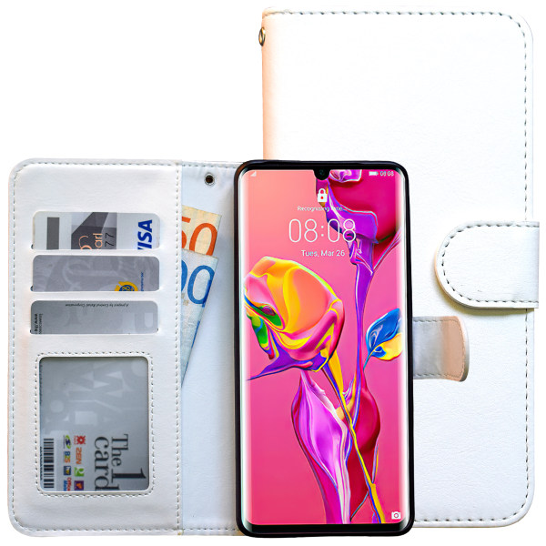 Huawei P30 Pro - PU-nahkainen case Brun