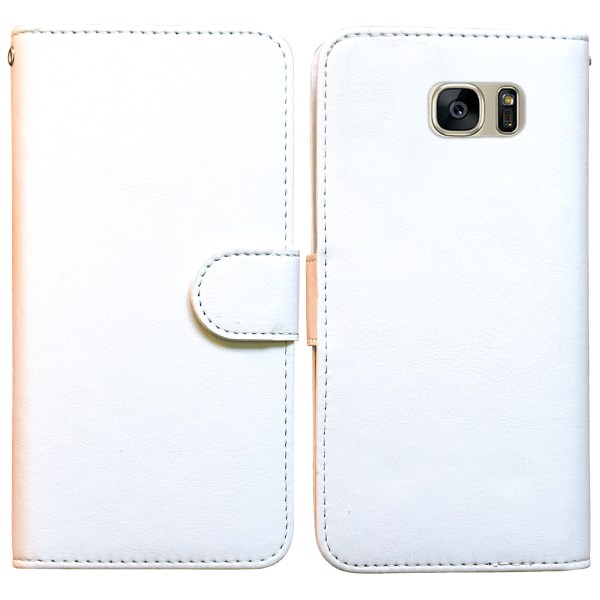 Samsung Galaxy S7 Edge - case / lompakko Rosa