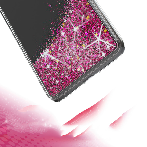 iPhone 7 Plus / 8 Plus - Flytande Glitter 3D Bling Skal Case
