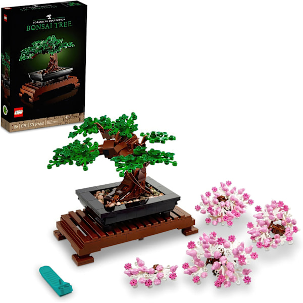 Lego 10281 Bonsai Träd Byggset - Kreativ Inredning för Hem och