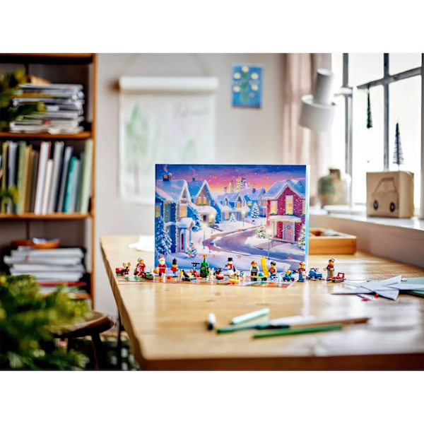 Magisk LEGO City Adventskalender 2024 - 24 sjove overraskelser til børn!