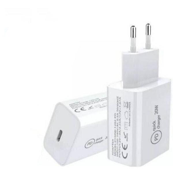 20W USB-C PD hurtigoplader White M